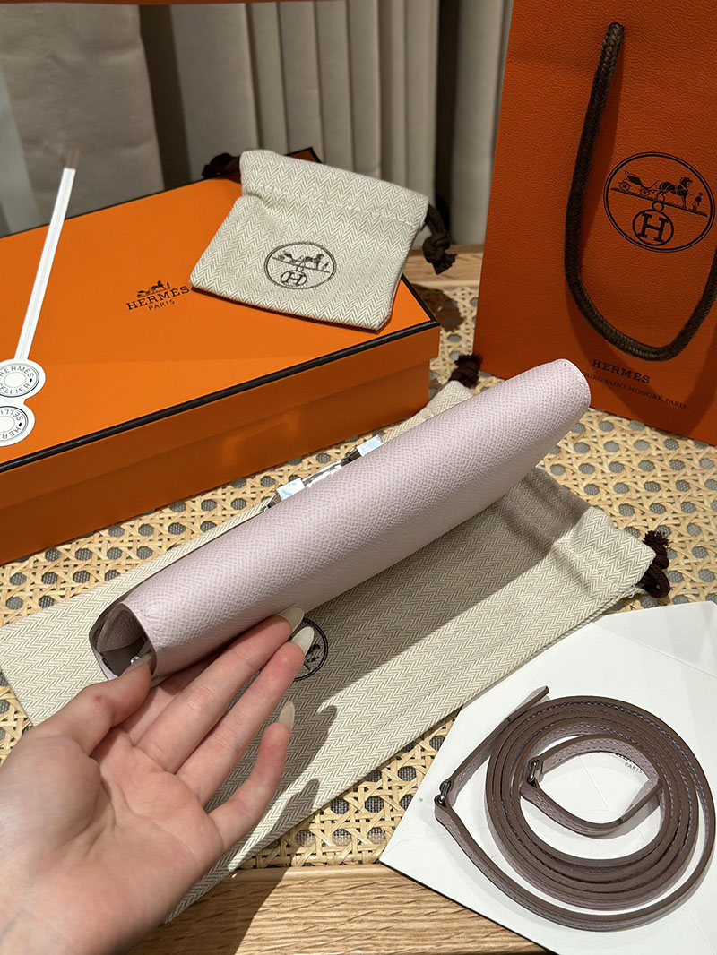 エルメス安い HERMES コンスタンスロング トゥーゴー モーヴペール ヴォーエプソン シルバー金具 H080201CK09 エルメス コンスタンス 長財布 - 画像 (6)