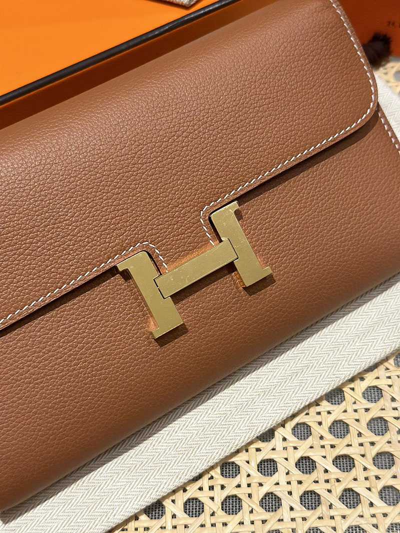 エルメス安い HERMES コンスタンスロング トゥーゴー ゴールド エバーカラー ゴールド金具 2635010 エルメス コンスタンス 財布 定価 - 画像 (3)