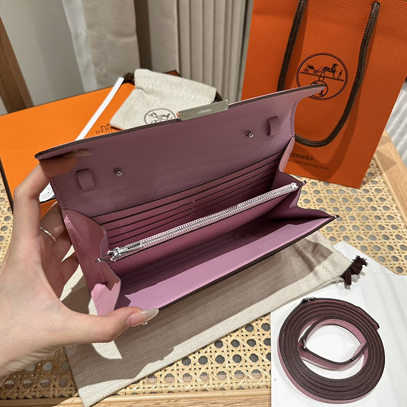 エルメス安い HERMES コンスタンスロング トゥーゴー モーヴシルベストル ヴォーエプソン シルバー金具 H080201CKX9 エルメス コンスタンス トゥーゴー 値段 - 画像 (2)