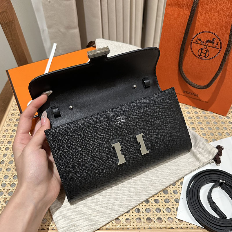 エルメス安い HERMES コンスタンスロング トゥーゴー ブラック ヴォーエプソン シルバー金具 H080201CK89 コンスタンス トゥーゴー 新品 - 画像 (7)