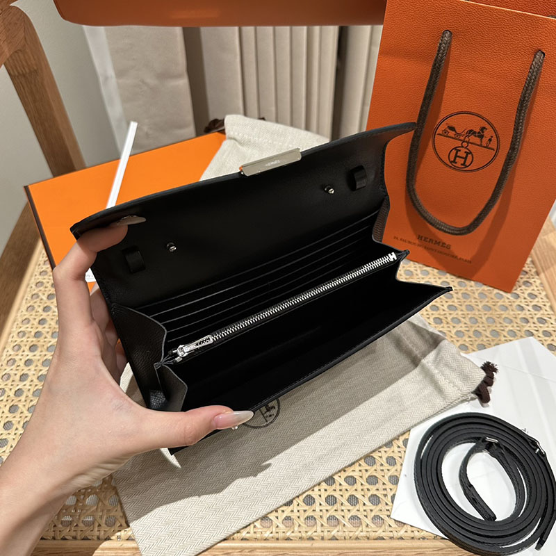 エルメス安い HERMES コンスタンスロング トゥーゴー ブラック ヴォーエプソン シルバー金具 H080201CK89 コンスタンス トゥーゴー 新品 - 画像 (6)