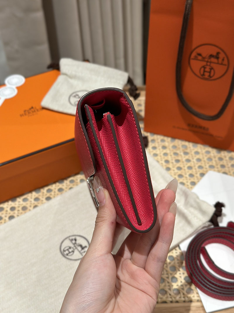 エルメス安い HERMES コンスタンスロング トゥーゴー ローズエクストレーム ヴォーエプソン シルバー金具 H080201CPI6 コンスタンス ロング トゥーゴー 定価 - 画像 (7)