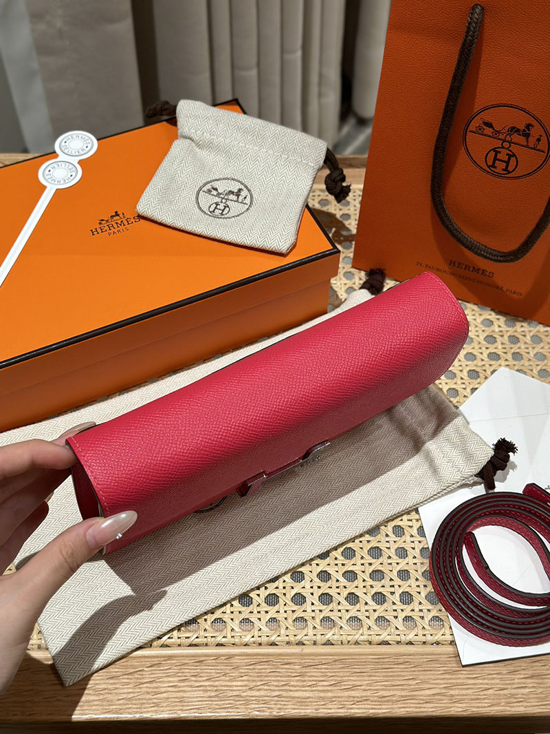 エルメス安い HERMES コンスタンスロング トゥーゴー ローズエクストレーム ヴォーエプソン シルバー金具 H080201CPI6 コンスタンス ロング トゥーゴー 定価 - 画像 (5)