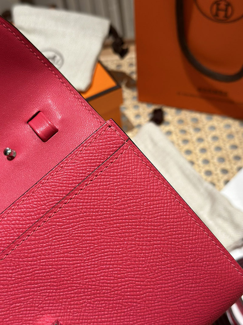 エルメス安い HERMES コンスタンスロング トゥーゴー ローズエクストレーム ヴォーエプソン シルバー金具 H080201CPI6 コンスタンス ロング トゥーゴー 定価 - 画像 (2)