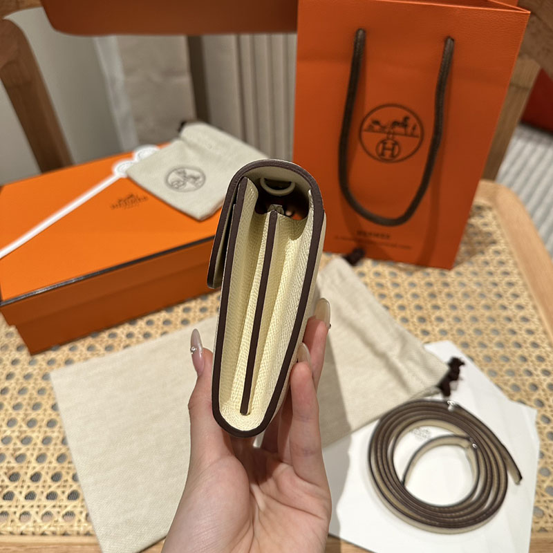 エルメス安い HERMES コンスタンスロング トゥーゴー ナタ ヴォーエプソン×リザード シルバー金具 2635021 コンスタンス ウォレット 定価 - 画像 (8)