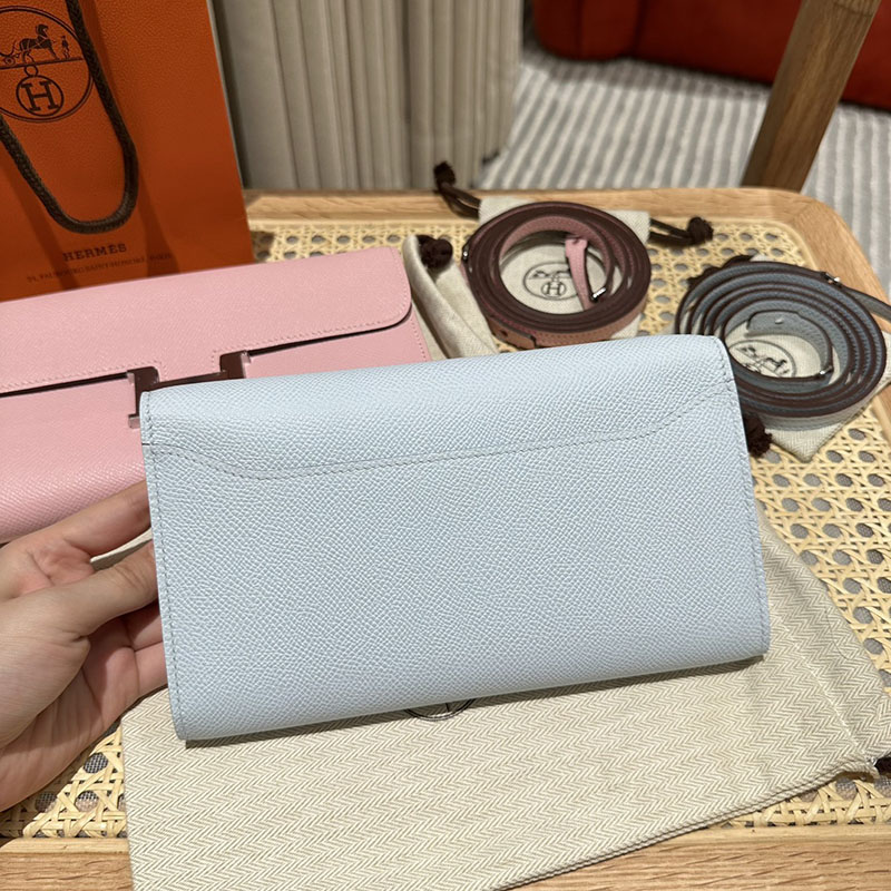エルメス安い HERMES コンスタンスロング トゥーゴー アズール ヴォーエプソン シルバー金具 H080201CK7R コンスタンス ウォレット トゥーゴー - 画像 (7)