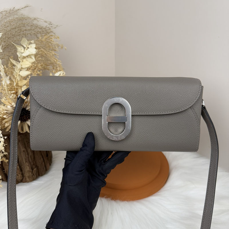 エルメス安い HERMES シェーヌダンクル トゥーゴー エタン ヴォーエプソン シルバー金具 H083141CK8F エルメス ミニ バッグ 種類 - 画像 (3)