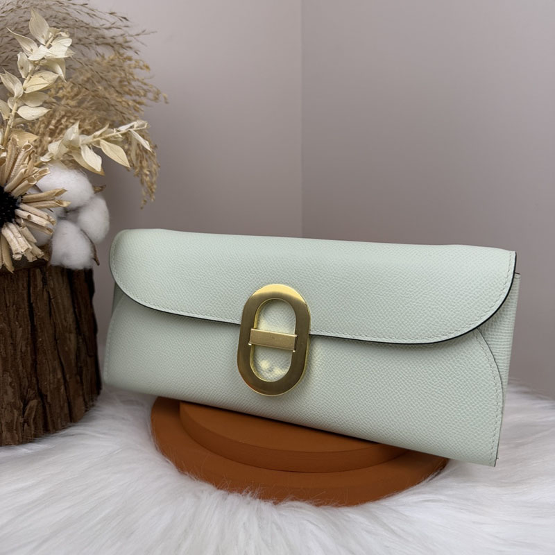 エルメス安い HERMES シェーヌダンクル トゥーゴー ヴェールフィズ ヴォーエプソン シルバー金具 H083141CC0S シェーヌダンクル 正規店 - 画像 (4)