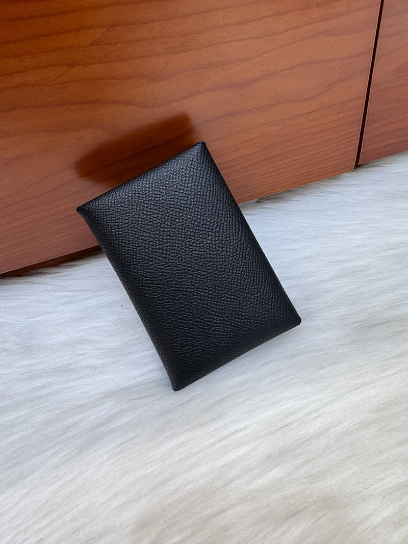 エルメス安い HERMES カルヴィデュオ カードケース ブラック ヴォーエプソン シルバー金具 H083035CK89 カルヴィデュオ 人気色 - 画像 (8)