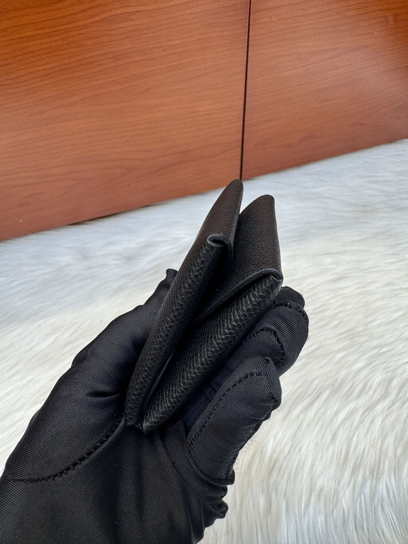 エルメス安い HERMES カルヴィデュオ カードケース ブラック ヴォーエプソン シルバー金具 H083035CK89 カルヴィデュオ 人気色 - 画像 (5)