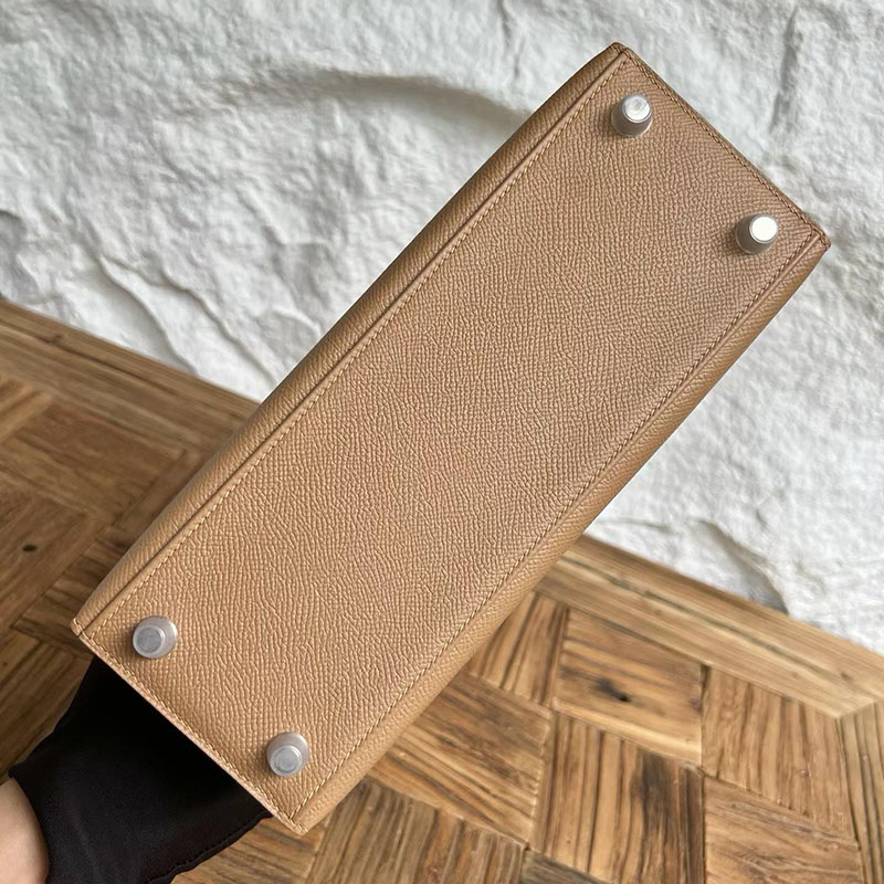エルメスの人気バッグ HERMES ケリー25 外縫い チャイ ヴォーエプソン シルバー金具 H041000CK0M エルメス バッグ 新作 - 画像 (2)