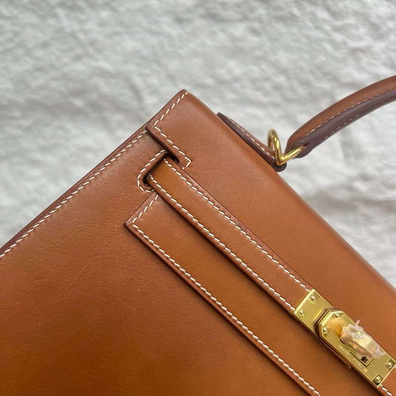 エルメスの人気バッグ HERMES ケリー25 kelly25 外縫い フォーブ バレニア ゴールド金具 2635095 エルメス ケリー25 外縫い - 画像 (9)
