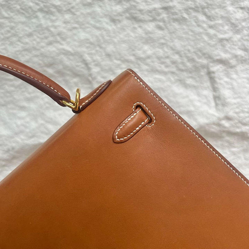 エルメスの人気バッグ HERMES ケリー25 kelly25 外縫い フォーブ バレニア ゴールド金具 2635095 エルメス ケリー25 外縫い - 画像 (7)