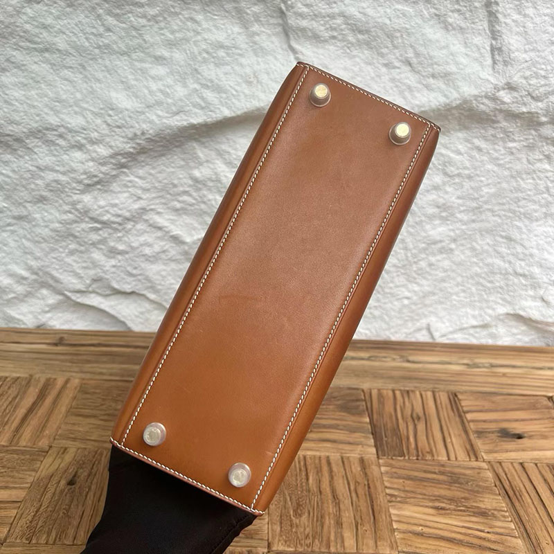 エルメスの人気バッグ HERMES ケリー25 kelly25 外縫い フォーブ バレニア ゴールド金具 2635095 エルメス ケリー25 外縫い - 画像 (2)