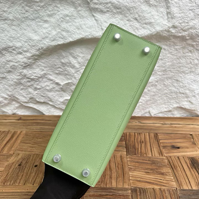 エルメス ケリー 25の通販 HERMES ケリー25 外縫い ヴェールクリケット ヴォーエプソン シルバー金具 H041000CK3I ケリー25 人気色 - 画像 (2)