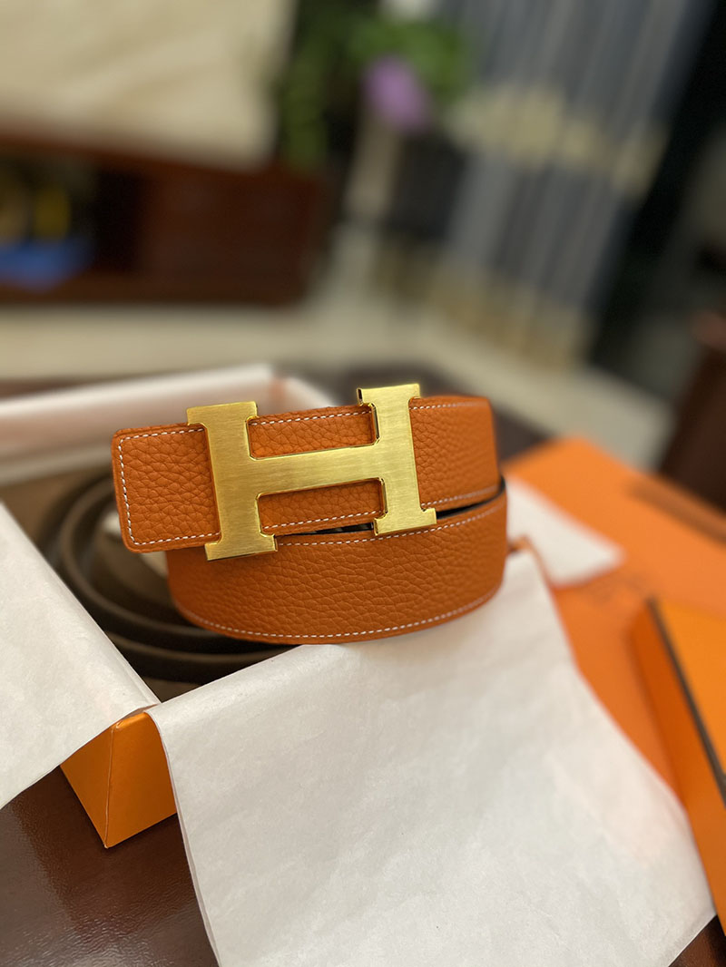最高級エルメススーパーコピー HERMES リバーシブル 38mm ベルト Hバックル コンスタンス ベルト メンズ 2635100 エルメス ベルト のみ メンズ - 画像 (8)