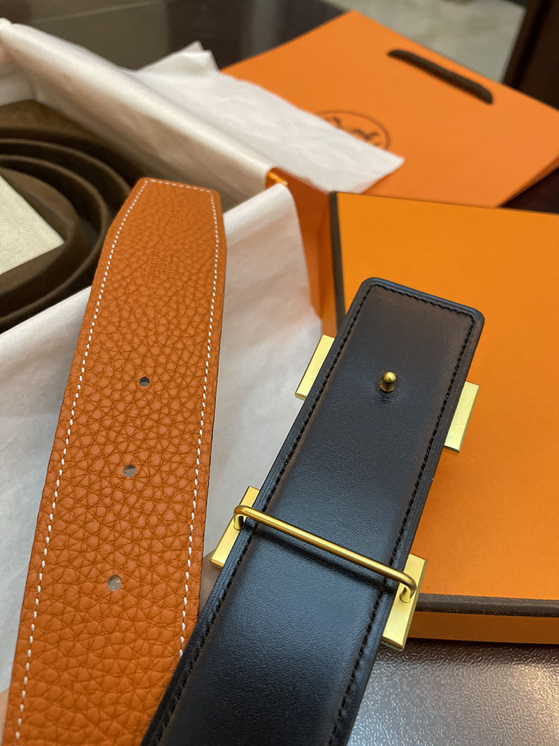 最高級エルメススーパーコピー HERMES リバーシブル 38mm ベルト Hバックル コンスタンス ベルト メンズ 2635100 エルメス ベルト のみ メンズ - 画像 (6)