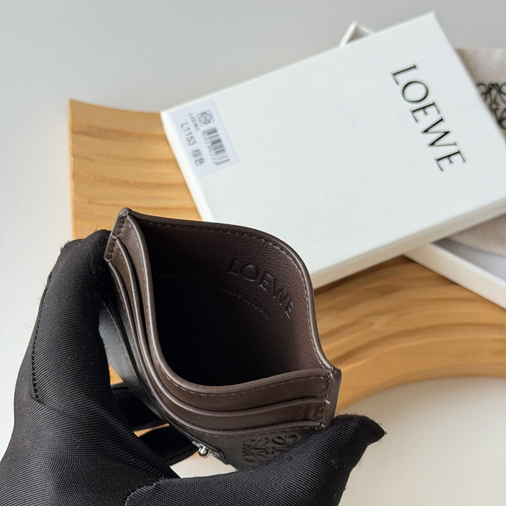 最高級ロエベスーパーコピー LOEWE パンタ プレーン カードホルダー シャイニーカーフ ヴィンテージブラウン C643322X55-0041 ロエベ カードケース アウトレット - 画像 (3)