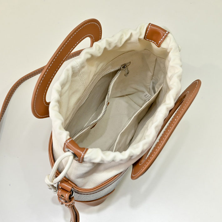 N品 ゴヤールコピー GOYARD Pre-Owned ベルーガ コーテッドキャンバス ミニ ハンドバッグ ブラウン ブラック 2635138 ゴヤール バッグ コピー - 画像 (4)
