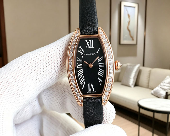 最高級カルティエ時計コピー Cartier エ・トノー ダイヤモンド レディース時計 クォーツ 2635172 カルティエ 時計 レディース 値段 - 画像 (8)