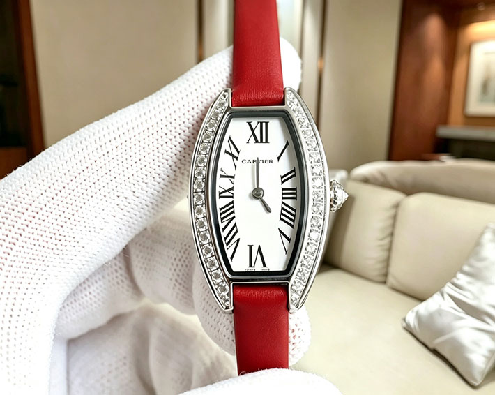 最高級カルティエ時計コピー Cartier エ・トノー ダイヤモンド レディース時計 クォーツ 2635172 カルティエ 時計 レディース 値段 - 画像 (5)