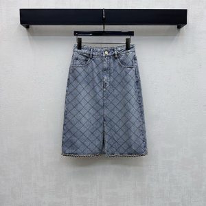 シャネル デニムスカート