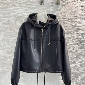 ルイヴィトン レザー ジャケット レディース