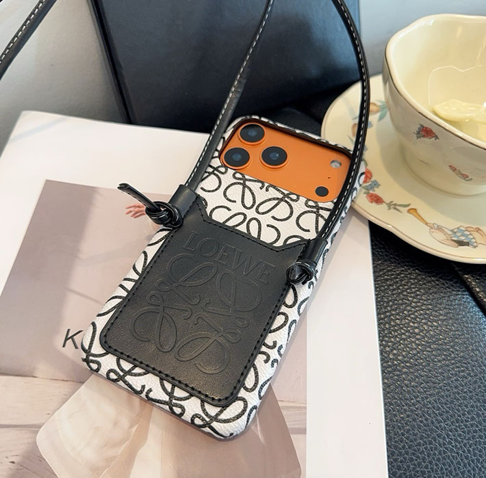 最高級ロエベスーパーコピー LOEWE iphoneケース スマホショルダー スマホケース 新作 ホワイト 2635266 ロエベ iPhoneケース 17 - 画像 (5)