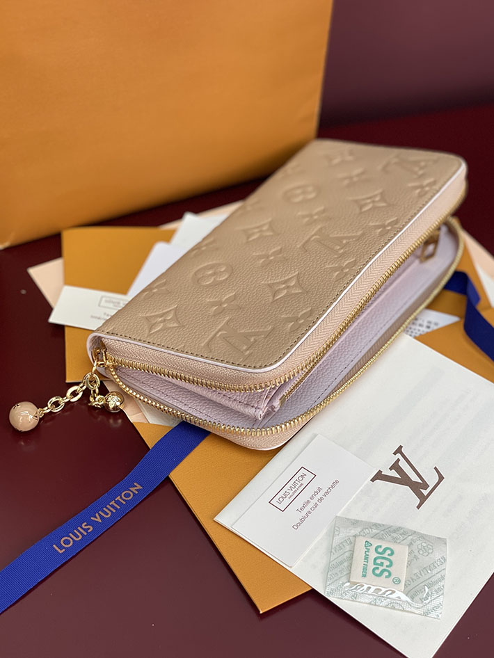 最高級ルイヴィトンスーパーコピー LV 長財布 モノグラム・アンプラント ジッピー・ウォレット トゥルトレール 2635383 ルイヴィトン 長財布 ジッピーウォレット - 画像 (4)