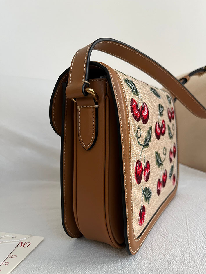 最高級ヴァレンティノスーパーコピー VALENTINO ガラヴァーニ 9TO5 シンセティックジャカードラフィア 6W0B0R15IXM_R9F ヴァレンティノ バッグ アウトレット - 画像 (7)