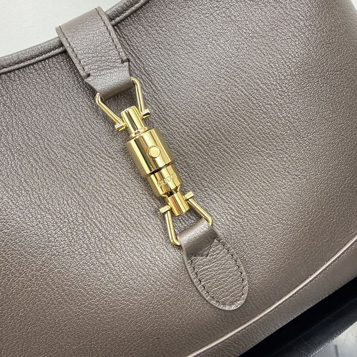 グッチ直営アウトレット店 GUCCI ジャッキー 1961 ミディアム ショルダーバッグ ダークブラウン 863136 AAGDZ 2007 グッチ バッグ 新作 - 画像 (5)