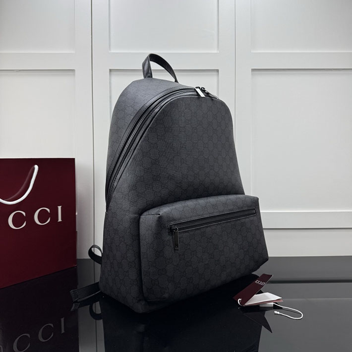 グッチ直営アウトレット店 GUCCI エッセンス クラシック ミディアム バックパック ブラック A0020S FAGAA 1000 グッチ リュック メンズ - 画像 (9)