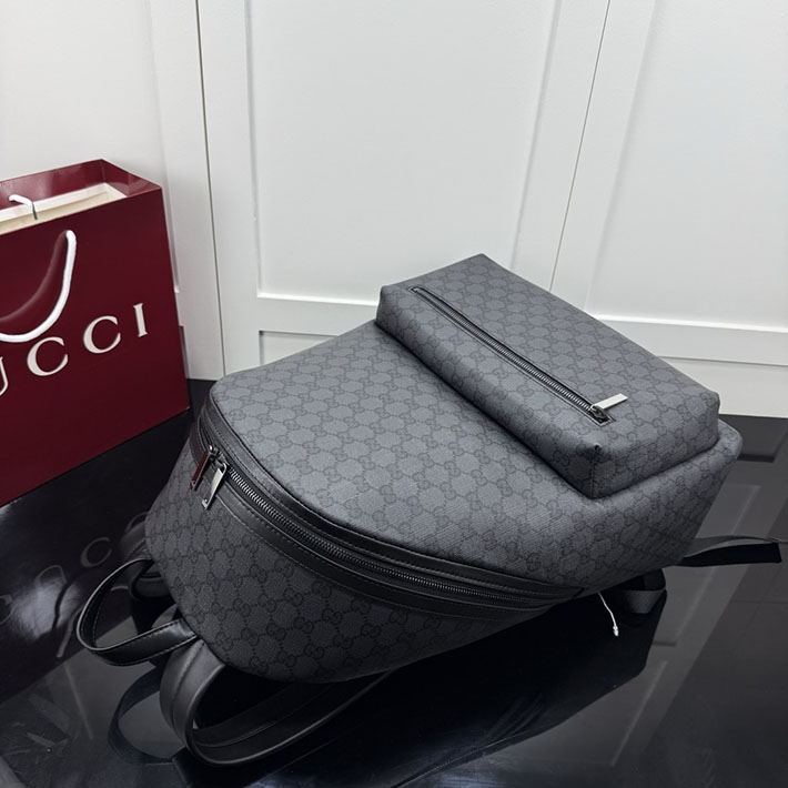 グッチ直営アウトレット店 GUCCI エッセンス クラシック ミディアム バックパック ブラック A0020S FAGAA 1000 グッチ リュック メンズ - 画像 (7)