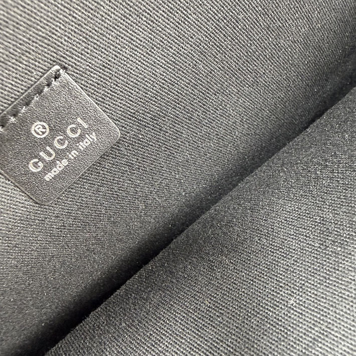 グッチ直営アウトレット店 GUCCI エッセンス クラシック ミディアム バックパック ブラック A0020S FAGAA 1000 グッチ リュック メンズ - 画像 (3)