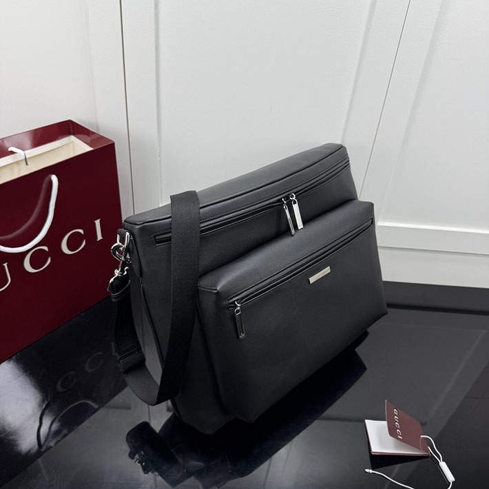 グッチ直営アウトレット店 GUCCI タグ ラージ クロスボディバッグ ブラック 875369 AAGSW 1000 GUCCI バッグ人気ランキング - 画像 (9)