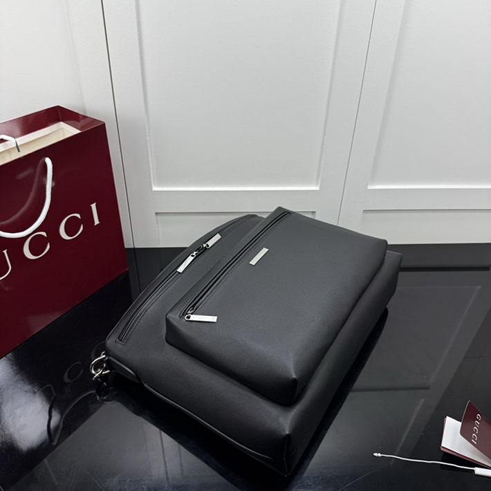 グッチ直営アウトレット店 GUCCI タグ ラージ クロスボディバッグ ブラック 875369 AAGSW 1000 GUCCI バッグ人気ランキング - 画像 (6)