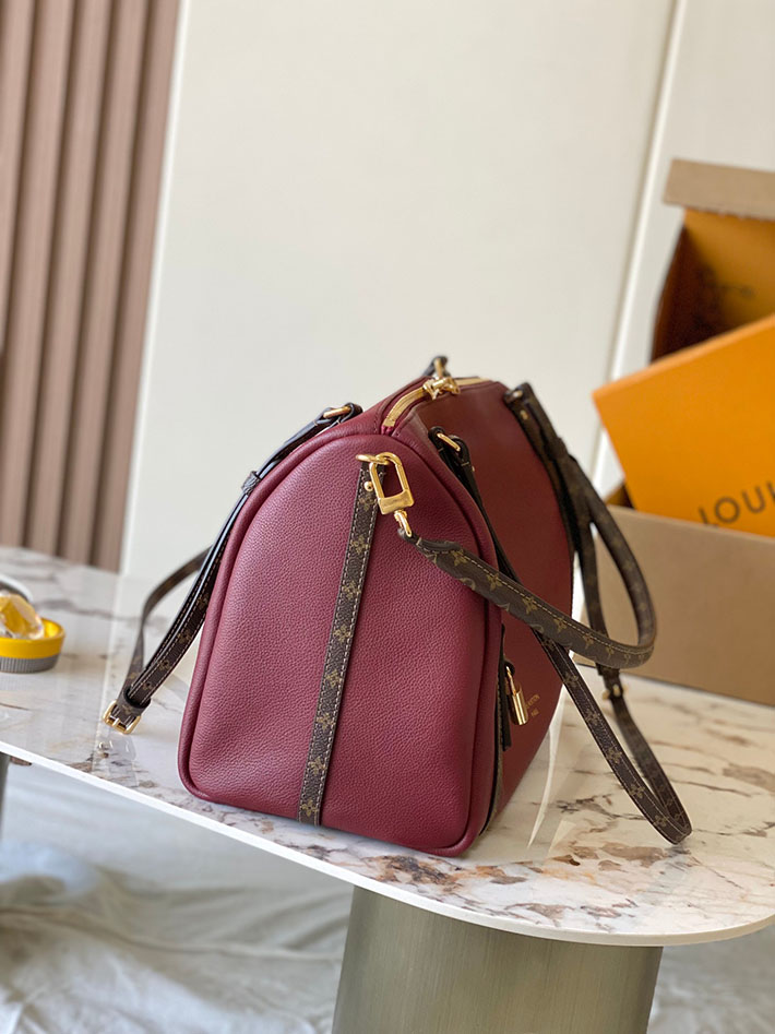 ルイヴィトン バッグ 新作 Louis Vuitton Express MM エクスプレスMM ワインレッド M27689 ルイヴィトン ハンドバッグ レディース - 画像 (11)