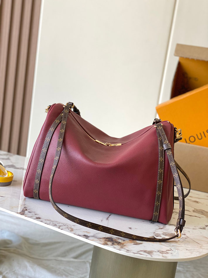 ルイヴィトン バッグ 新作 Louis Vuitton Express MM エクスプレスMM ワインレッド M27689 ルイヴィトン ハンドバッグ レディース - 画像 (10)
