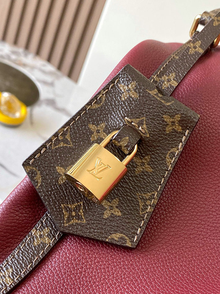 ルイヴィトン バッグ 新作 Louis Vuitton Express MM エクスプレスMM ワインレッド M27689 ルイヴィトン ハンドバッグ レディース - 画像 (4)