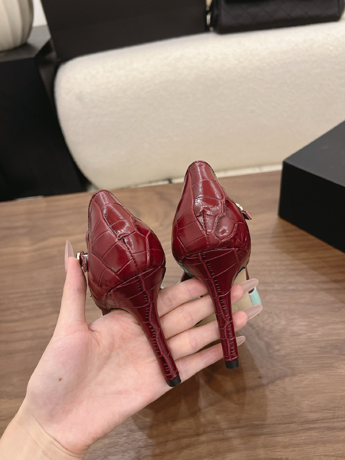 最高級シャネルスーパーコピー シャネル スリングバック ヒール ダブルC シャネルバイカラーパンプス - 画像 (9)
